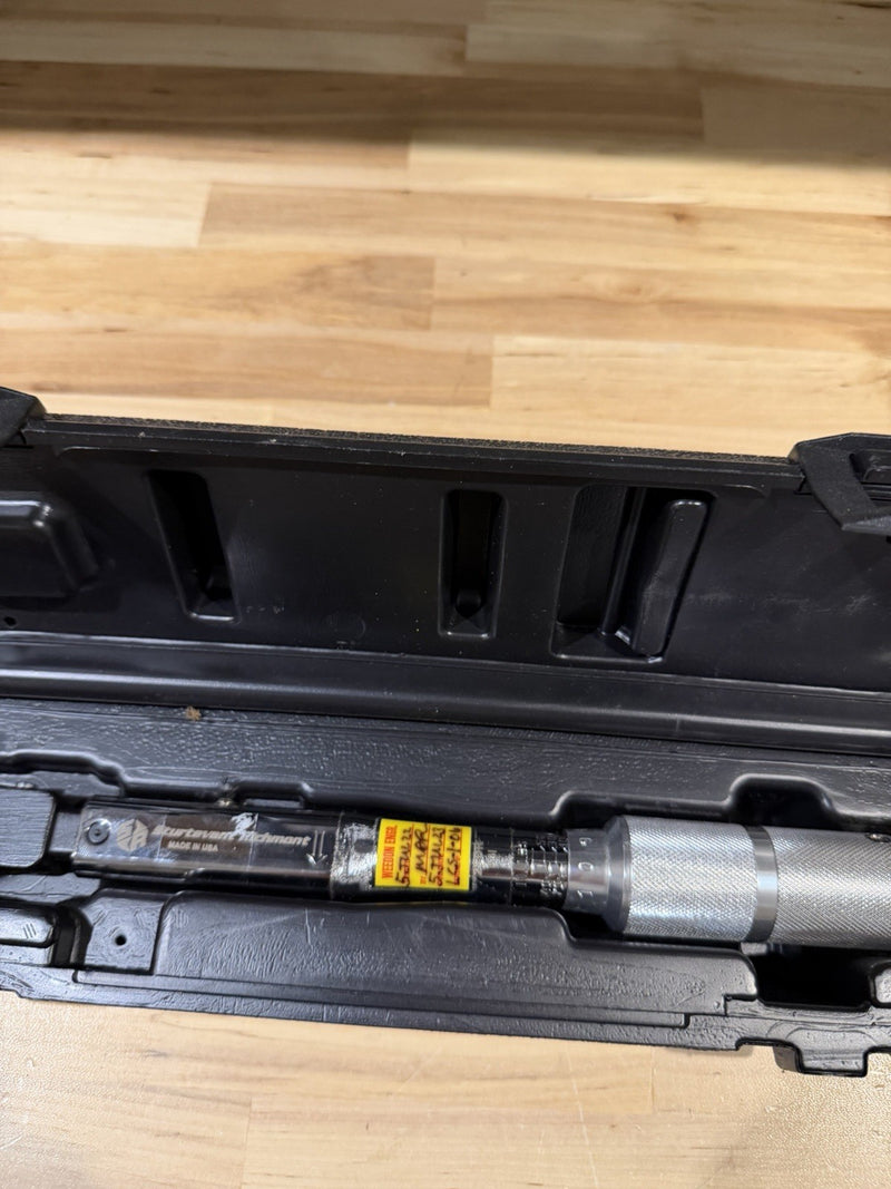 STURTEVANT RICHMONT 2 SDR 50I MG MICROMETER ADJUSTABLE TORQUE WRENCH 10-50 IN/LB