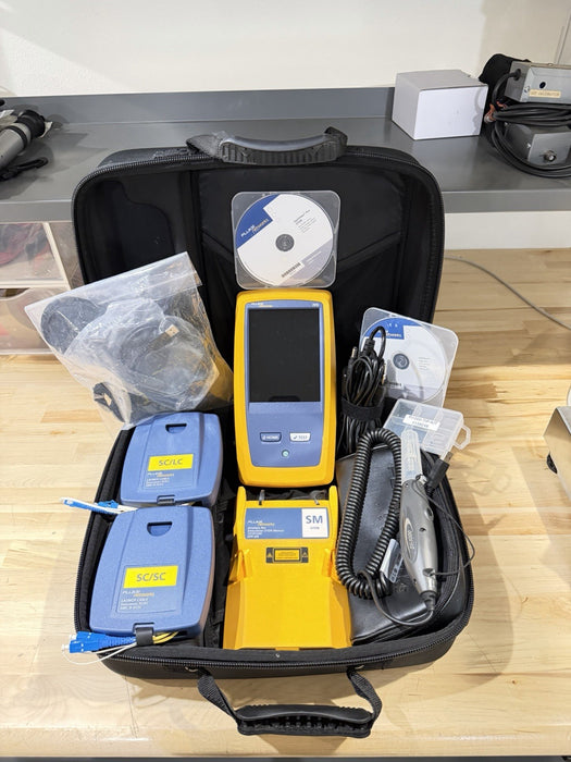 FLUKE OFP-SM OPTIFIBER PRO SINGLEMODE OTDR MODULE KIT WITHDSX VERSIV MAINFRAME