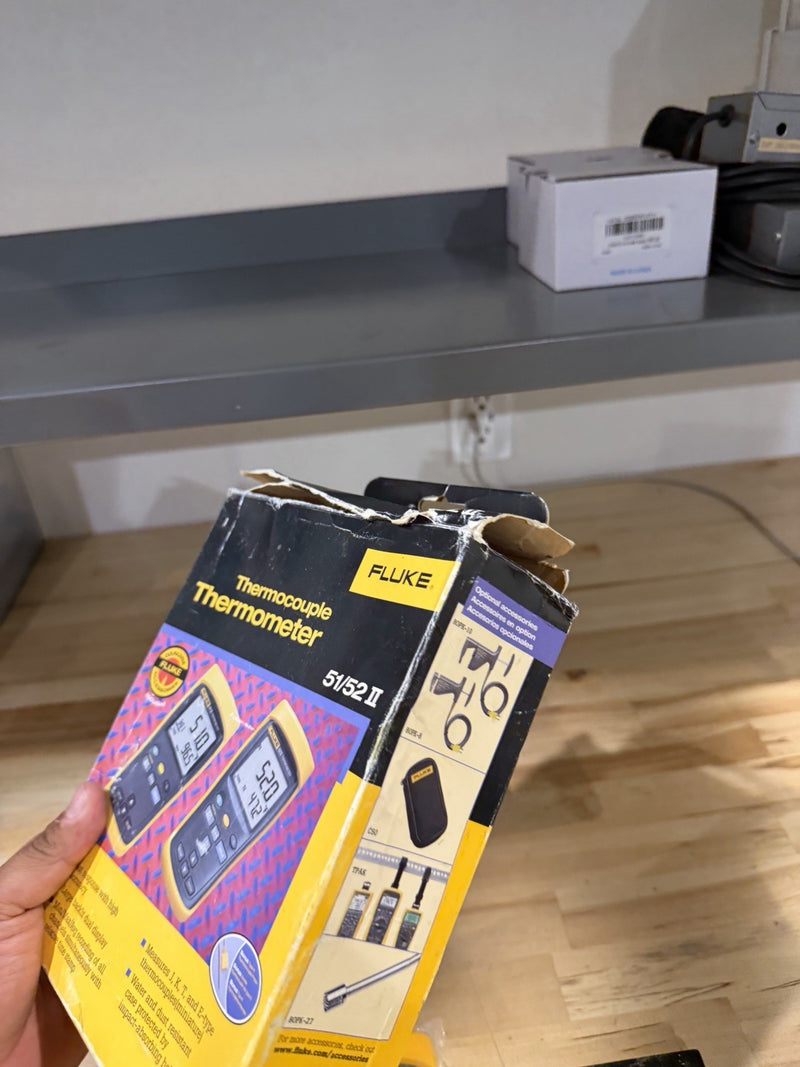 FLUKE 51 II THERMOCOUPLE THERMOMETER