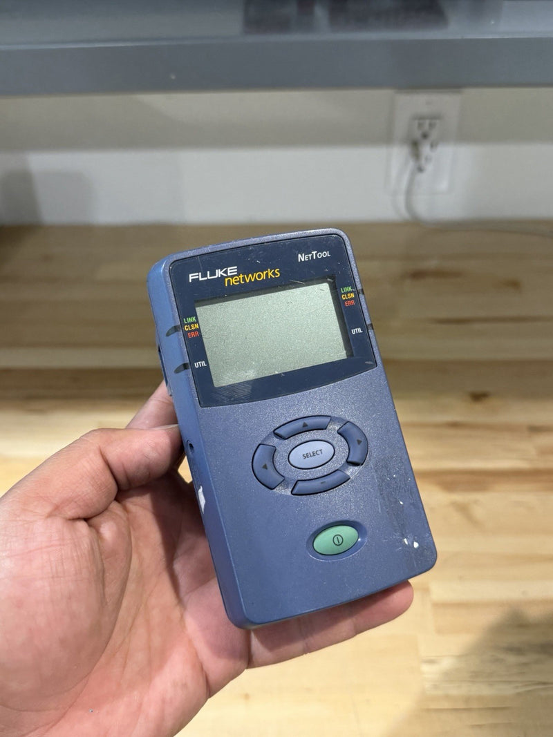 FLUKE NETWORKS NET TOOL TESTED