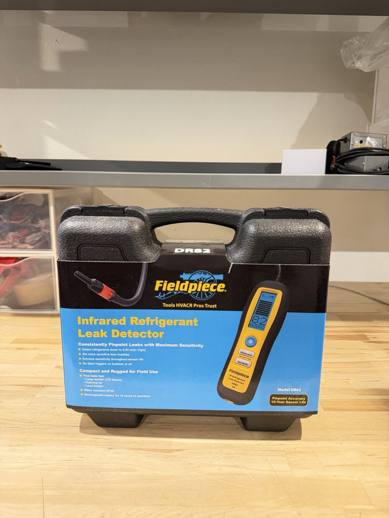 FIELDPIECE DR82 INFD REFRIGERANT LEAK DETECTOR RARE
