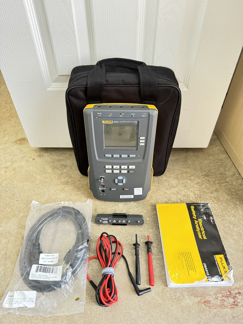 FLUKE BIOMEDICAL ESA612 230V AC ELECTRICAL SAFETY ANALYZER CALIBRATED 2024