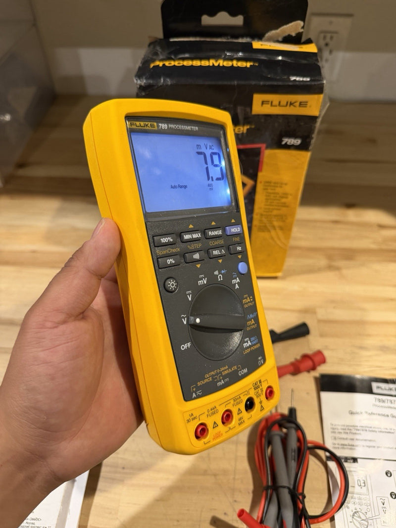 FLUKE 789 PROCESSMETER MFD-2026 CALIBRATED 2026 /SHIPS FAST NEW