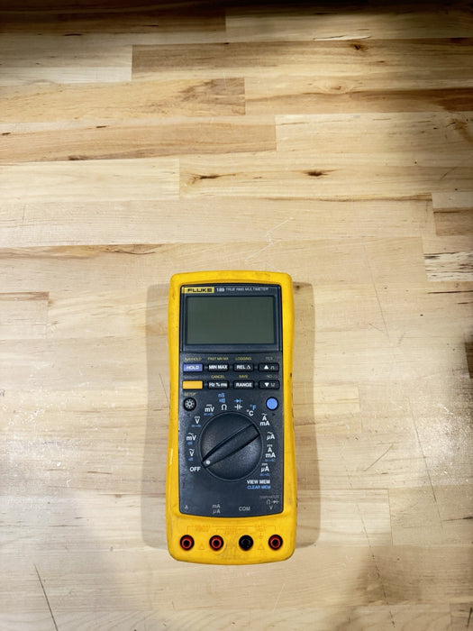 FLUKE 189 TRUE RMS MULTIMETER FOR PARTS
