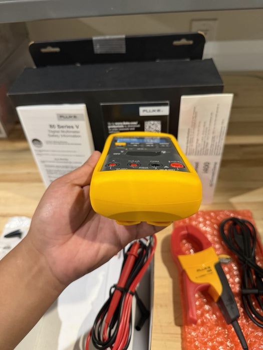 FLUKE 87V/IMSK INDUSTRIAL MULTIMETER SERVICE KIT WITH I400 AC CURRENT CLAMP