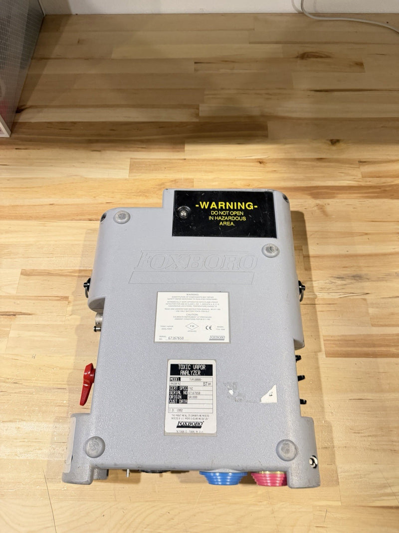FOXBORO TVA-1000B-AA2BFAZ TOXIC VAPOR ANALYZER TESTED