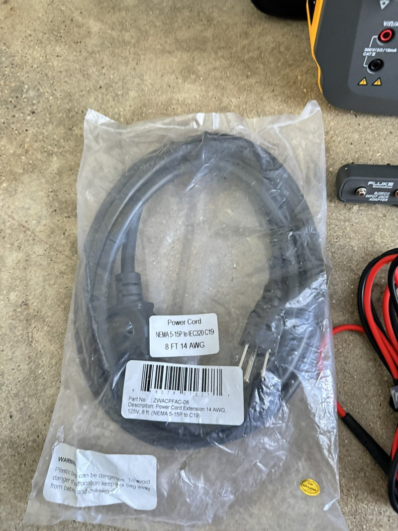 FLUKE BIOMEDICAL ESA612 230V AC ELECTRICAL SAFETY ANALYZER CALIBRATED 2024