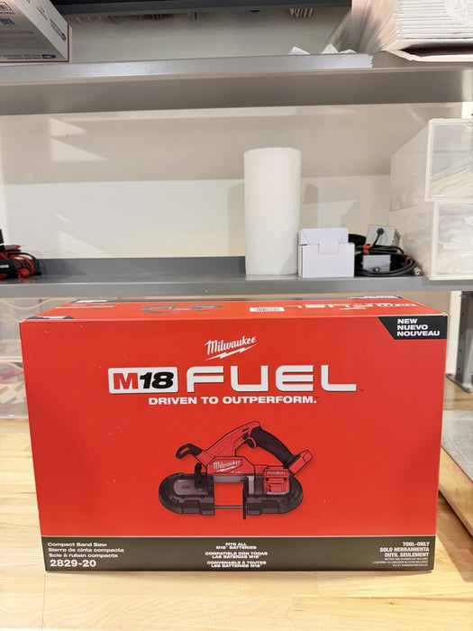 MILWAUKEE 2829-20 M18 FUEL 3-1/4" X 3-1/4" COMPACT VARIABLE SPEED BAND SAW BARE