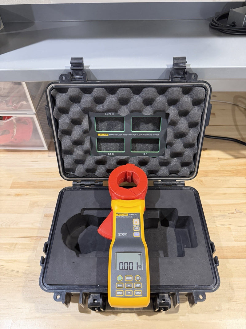 FLUKE 1630-2 FC EARTH GROUND CLAMP METER TESTED