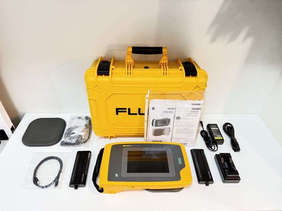 FLUKE II910 ACOUSTIC IMAGER WITH ACCESSORIES