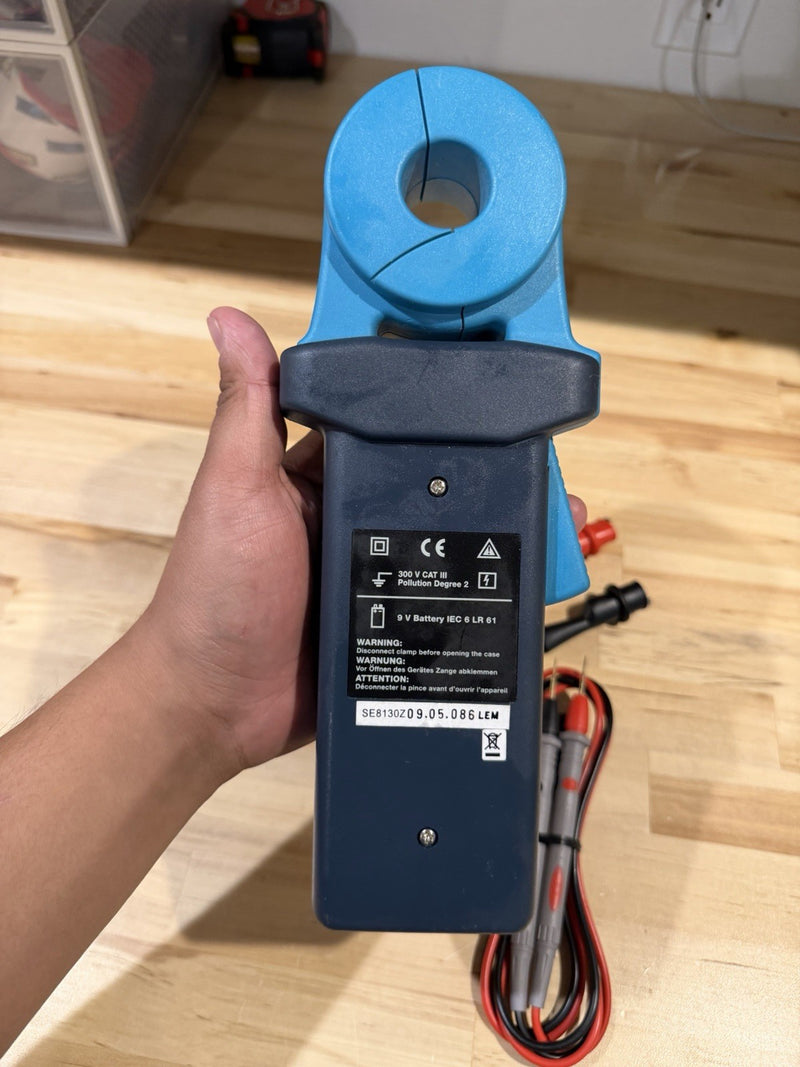 LEM HEME GEO 30 CLAMP ON GROUND LOOP TESTER USED