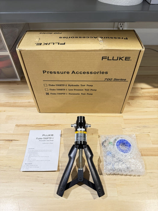 FLUKE 700PTP-1 PNEUMATIC TEST PUMP (NEW FACTORY SEALED) SHIPS FAST