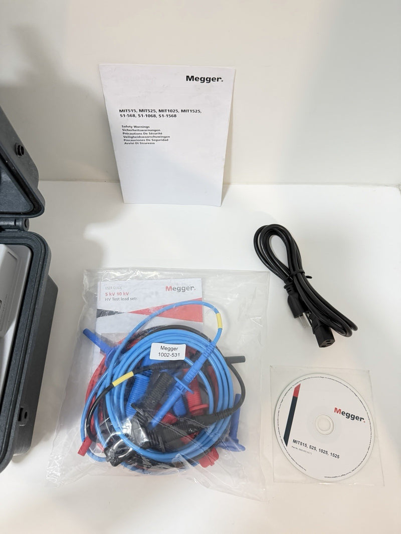 MEGGER MIT515 5KV INSULATION TESTER KIT W/ ACCESSORIES (NEW SEALED) SHIPS FREE