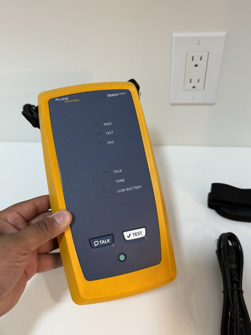 FLUKE NETWORKS VERSIV DSX REMOTE WITH CHARGER TESTED