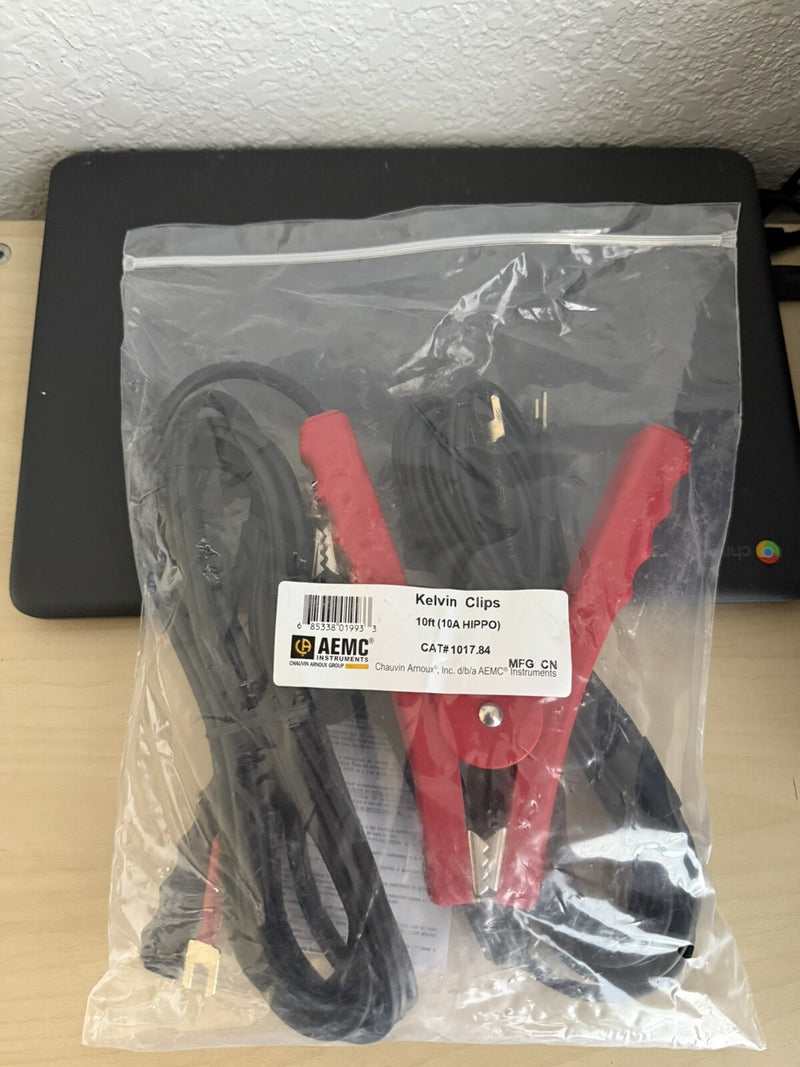 AEMC 1017.84 - KELVIN CLIPS 10 FT (10A - HIPPO)