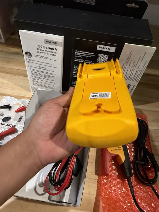 FLUKE 87V/IMSK INDUSTRIAL MULTIMETER SERVICE KIT WITH I400 AC CURRENT CLAMP