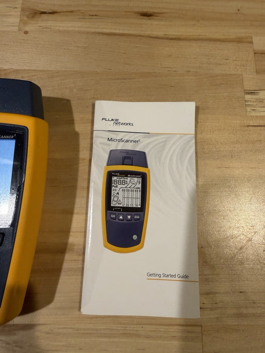 FLUKE NETWORKS MS2-100 MICROSCANNER 2 CABLE VERIFIER NEW
