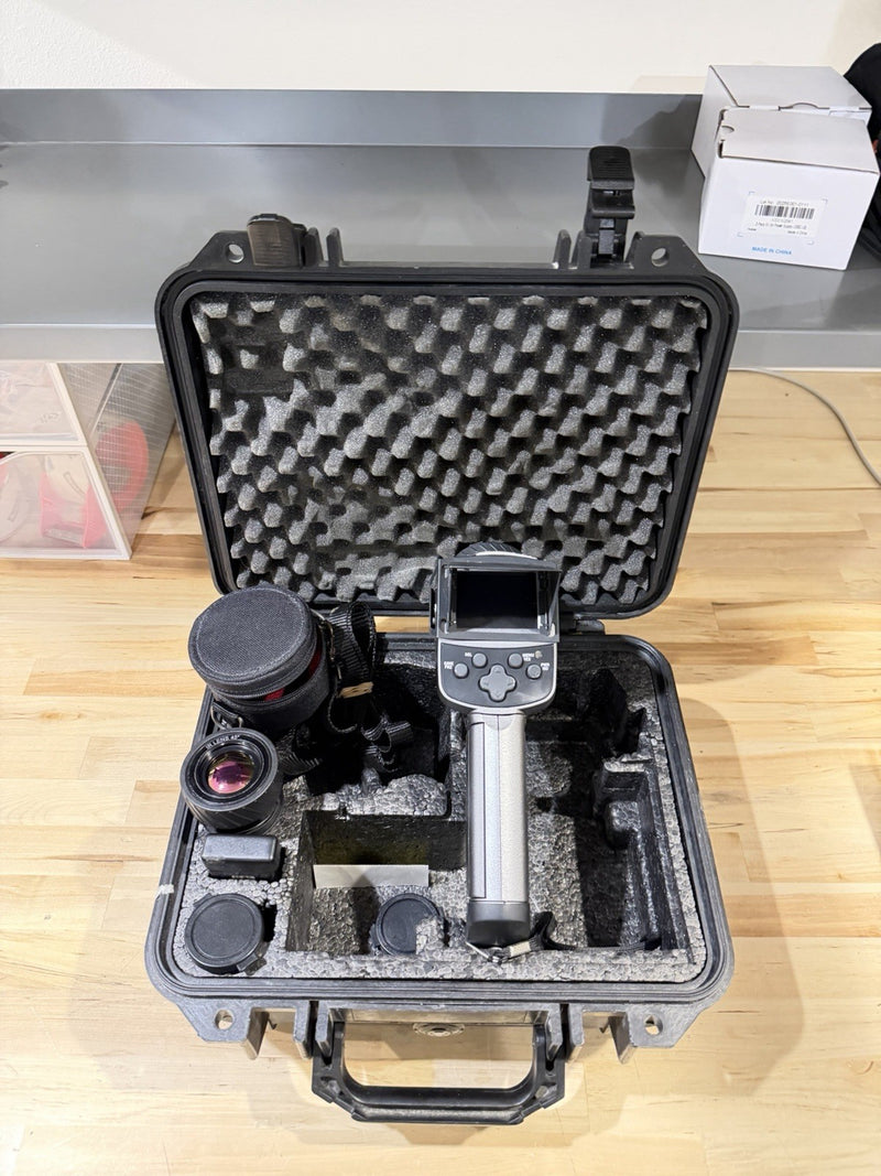FLIR E SERIES THERMACAM E4 WITH EXTRA LENS & BATTERY TESTED