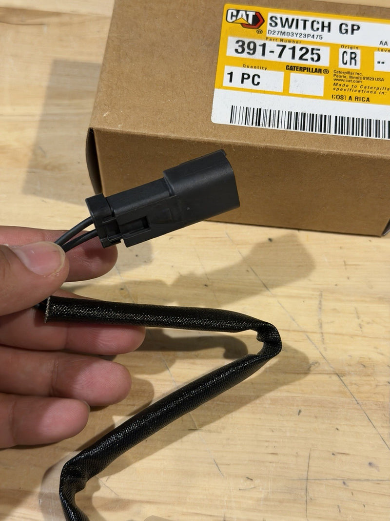 CATERPILLAR 391-7125 BYPASS SWITCH (GENUINE OEM) NEW SEALED - FREE SHIPPING
