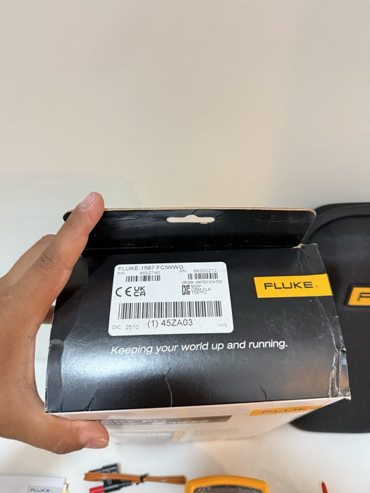 FLUKE 1587 FC INSULATION MULTIMETER