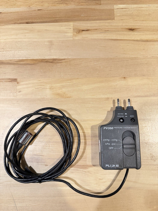 FLUKE PV350 PRESSURE VACUMM TRANSDUCER MODULE (PARTS ONLY) DOESN’T WORK