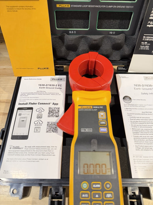 FLUKE 1630-2 FC EARTH GROUND CLAMP (NEW) FREE SHIPPING