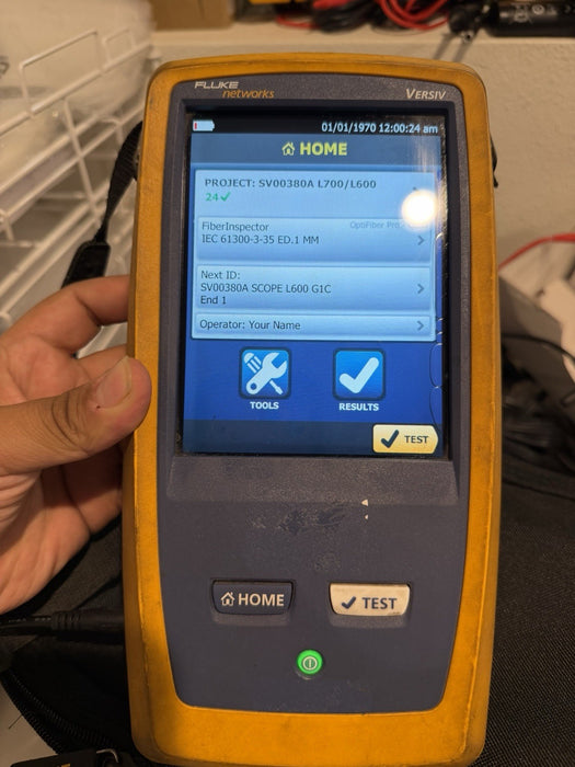 FLUKE NETWORKS VERSIV MAINFRAME FOR DSX-5000/DSX-8000