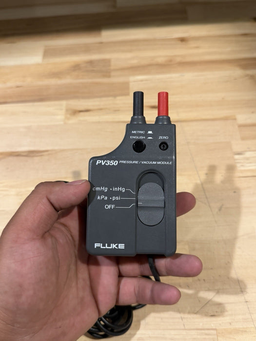 FLUKE PV350 PRESSURE VACUMM TRANSDUCER MODULE TESTED