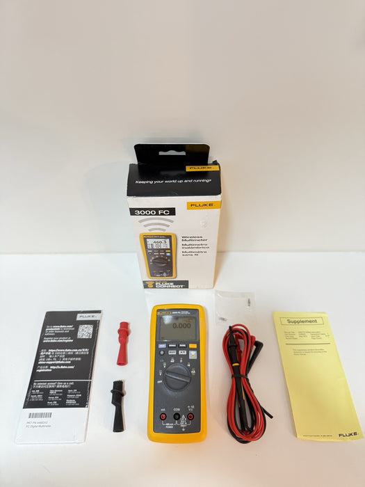 FLUKE 3000 FC WIRELESS DIGITAL MULTIMETER MFD 2025