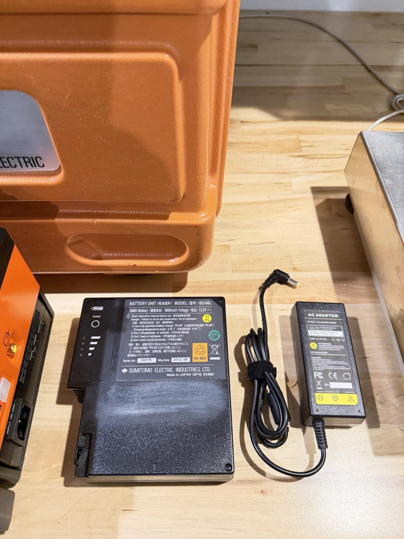 SUMITOMO ELECTRIC TYPE-66 TUFFCAT FUSION SPLICER WITH FC-6RM CLEAVER