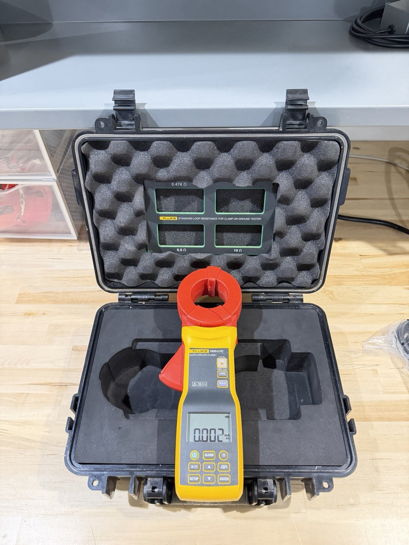 FLUKE 1630-2 FC EARTH GROUND CLAMP METER TESTED