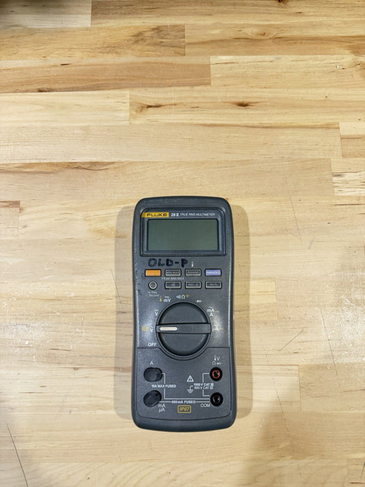 FLUKE 28 II TRUE RMS MULTIMETER FOR PARTS