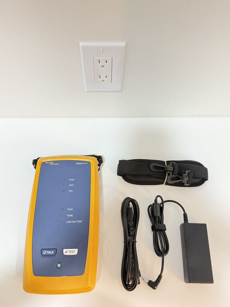 FLUKE NETWORKS VERSIV DSX REMOTE WITH CHARGER TESTED