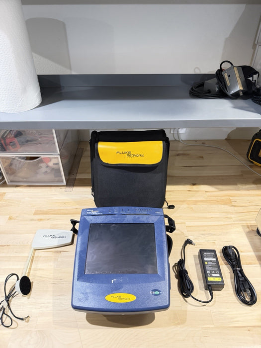 FLUKE NETWORKS OPTIVIEW SERIES III INTEGRATED NETWORKS ANALYZER - FREE SHIPPING
