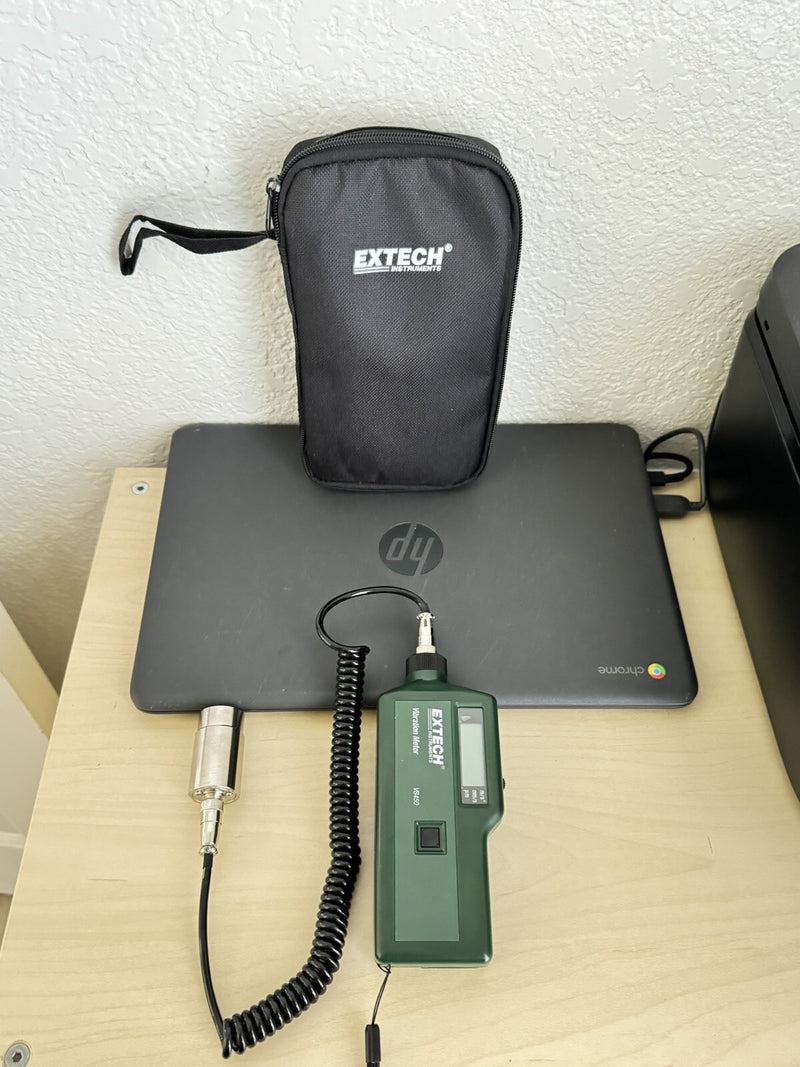 EXTECH VB450 VIBRATION TESTER WITH BAG