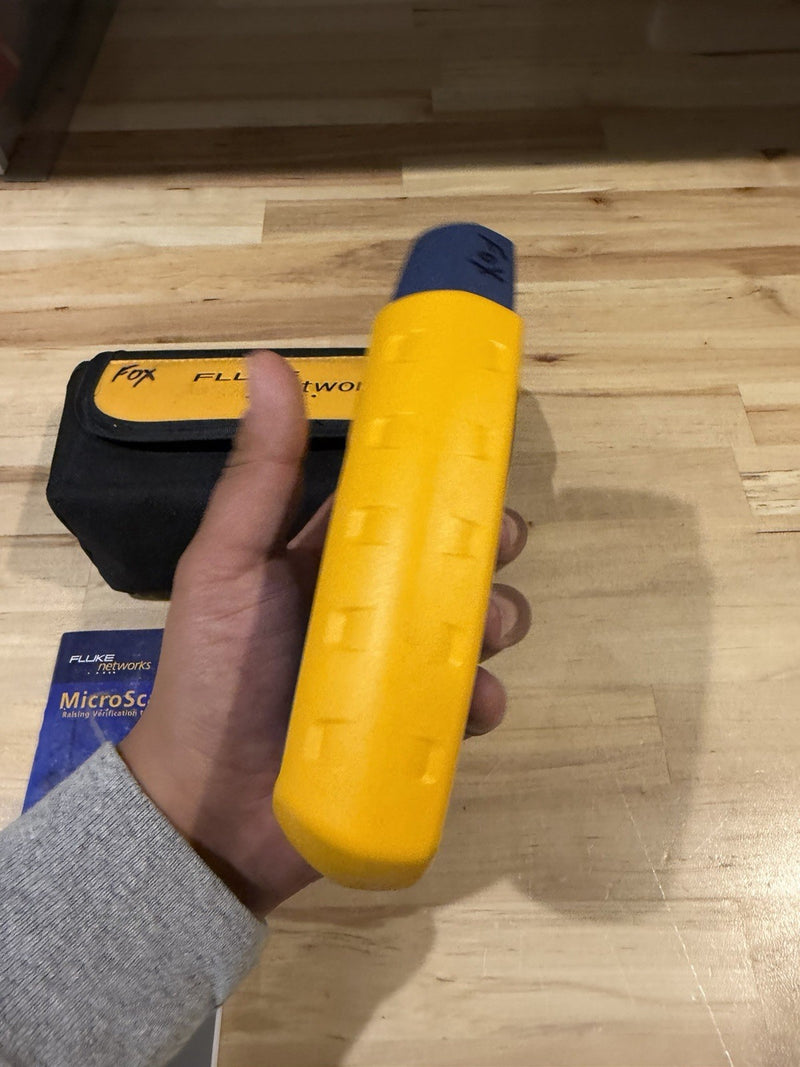FLUKE NETWORKS MICROSCANNER 2 WITH BAG & MANUAL