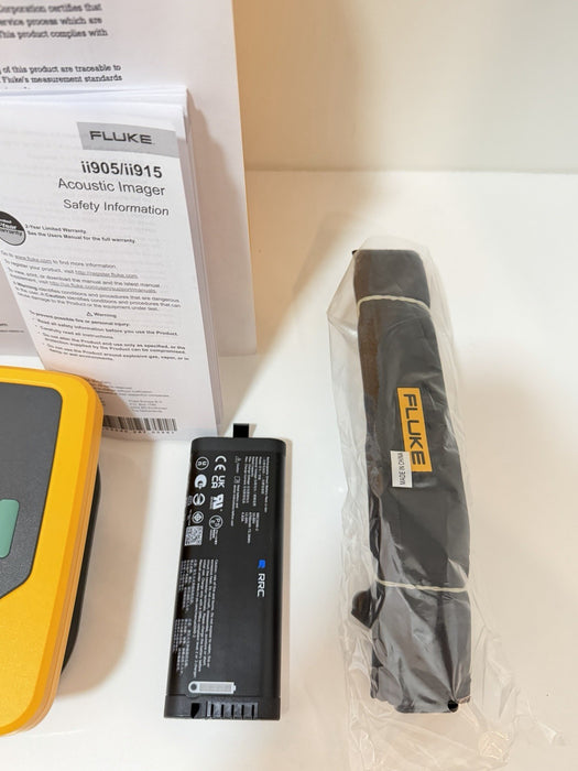 FLUKE ii905 ACOUSTIC IMAGER 2-65KHZ W/ LEAKQ & WIFI (CALIBRATED 2025) NEW SEALED
