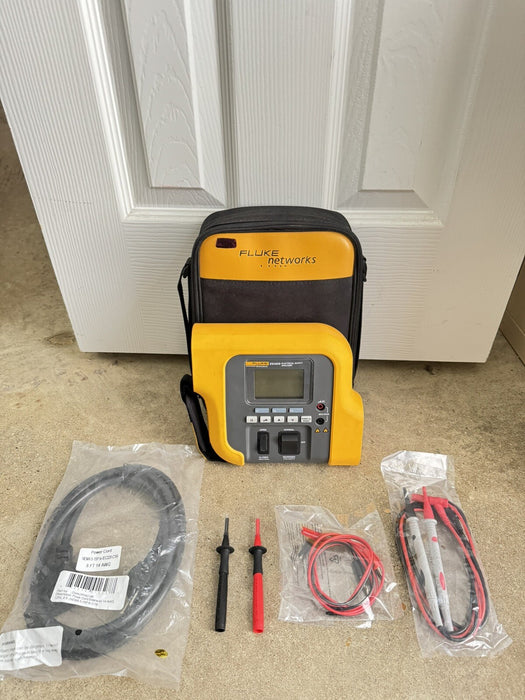 FLUKE BIO MEDICAL ESA609 ELECTRICAL SAFETY ANALYZER PORTABLE METER