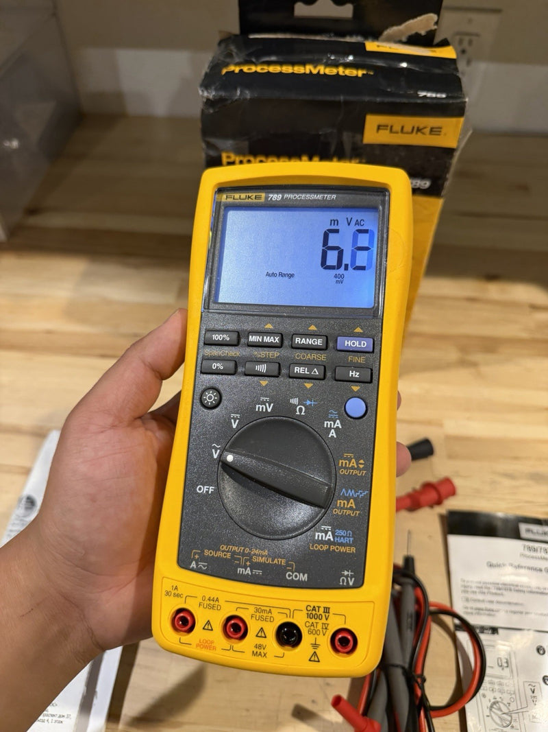 FLUKE 789 PROCESSMETER MFD-2026 CALIBRATED 2026 /SHIPS FAST NEW