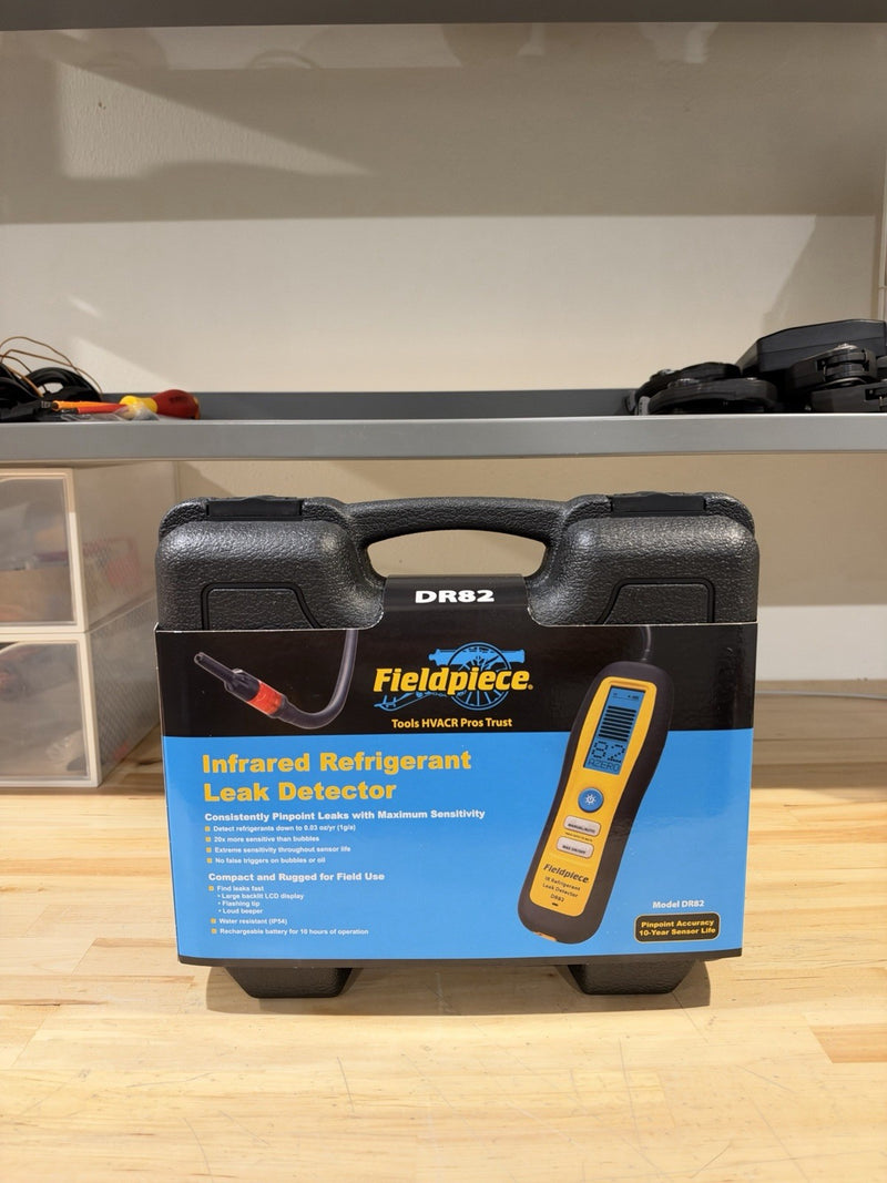 FIELDPIECE DR82 INFRARED REFRIGERANT LEAK DETECTOR (NEW) FREE SHIPPING