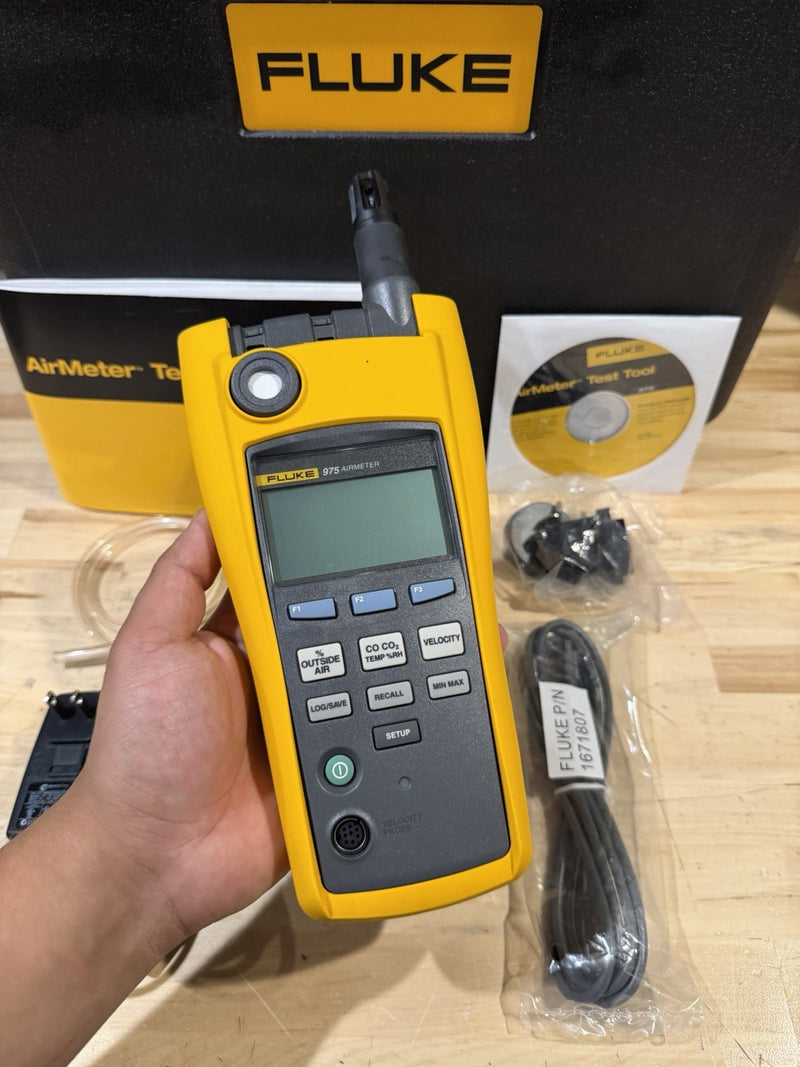 FLUKE 975 AIRMETER TEST TOOL KIT (NEW FACTORY SEALED) SHIPS FAST