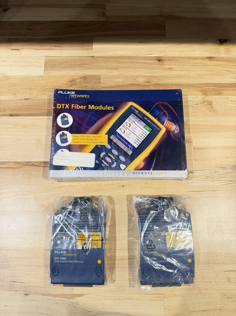 FLUKE NETWORKS DTX-SFM2 FIBER MODULE