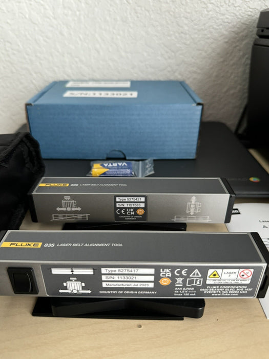 FLUKE 835 LASER BELT ALIGNMENT TOOL WITH CASE