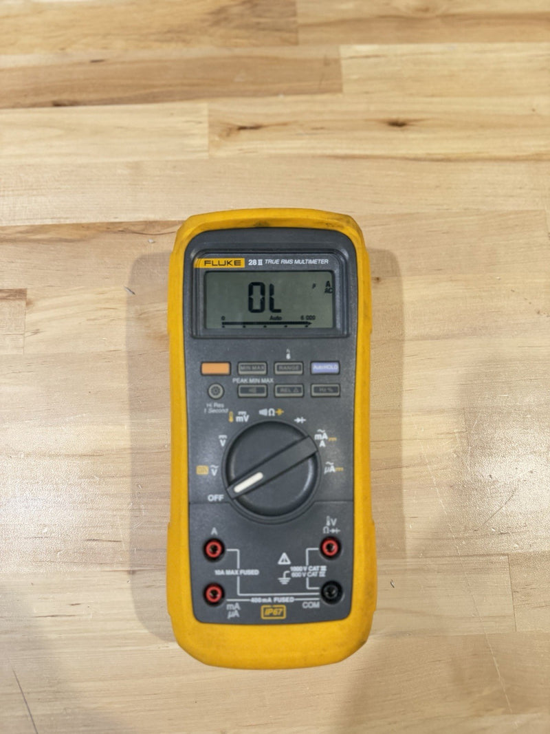 FLUKE 28 II TRUE RMS MULTIMETER FOR PARTS