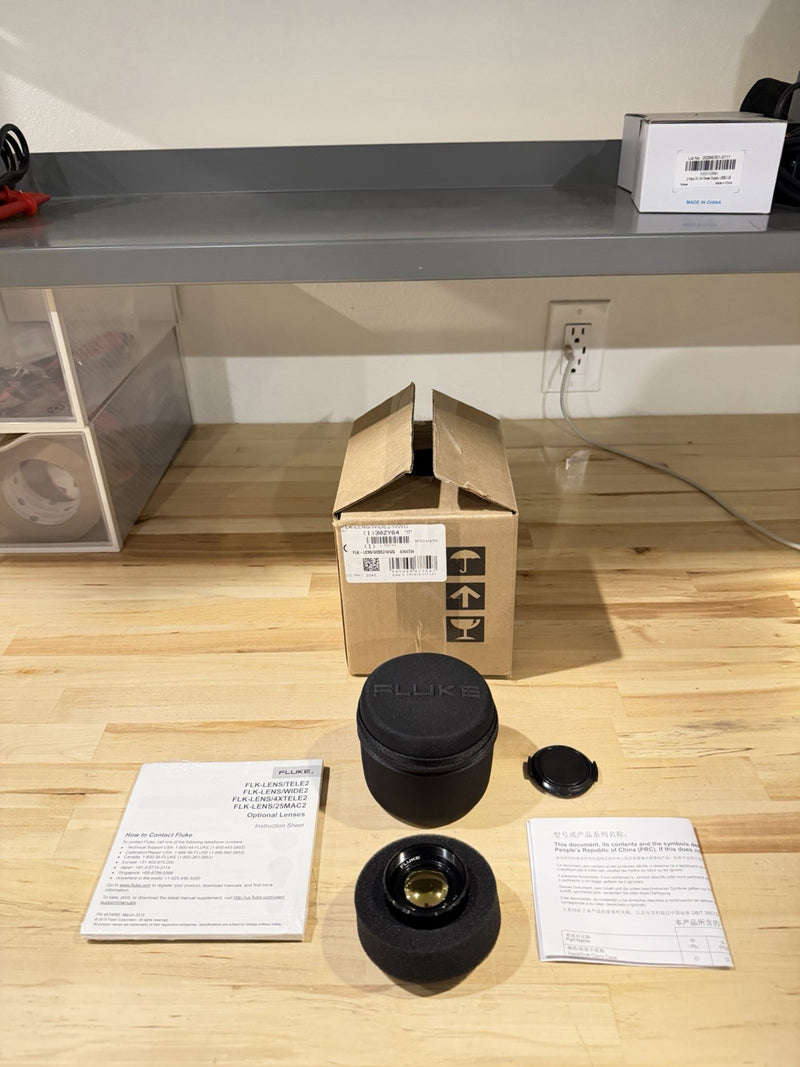FLUKE FLK-LENS/WIDE2 INFD WIDE ANGLE LENS FOR THERMAL IMAGER 2025 RARE