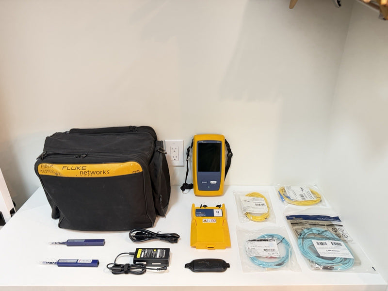 FLUKE NETWORKS OFP2-100-QI OPTIFIBER PRO QUAD OTDR V2 KIT CALIBRATED 2025