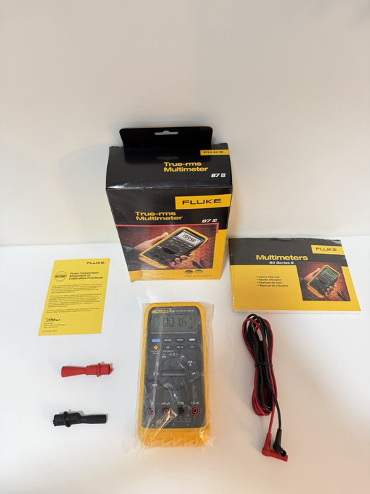 FLUKE 87 III TRUE RMS MULTIMETER TESTED