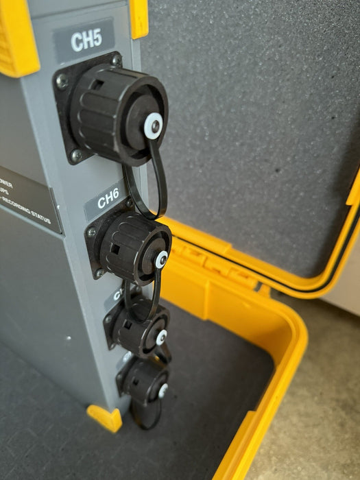 FLUKE 1760 THREE PHASE POWER QUALITY RECORDER TOPAS WITH NEW