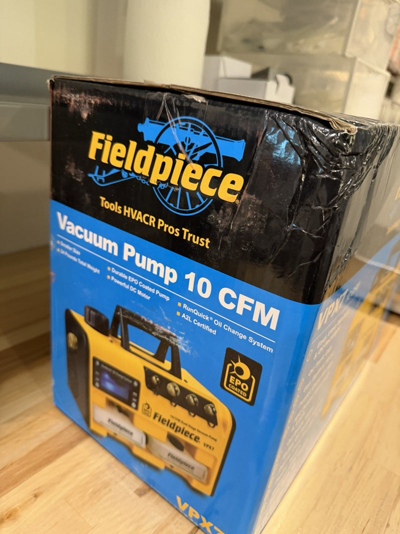 FIELDPIECE VPX7 10 CFM DUAL STAGE VACUMM PUMP