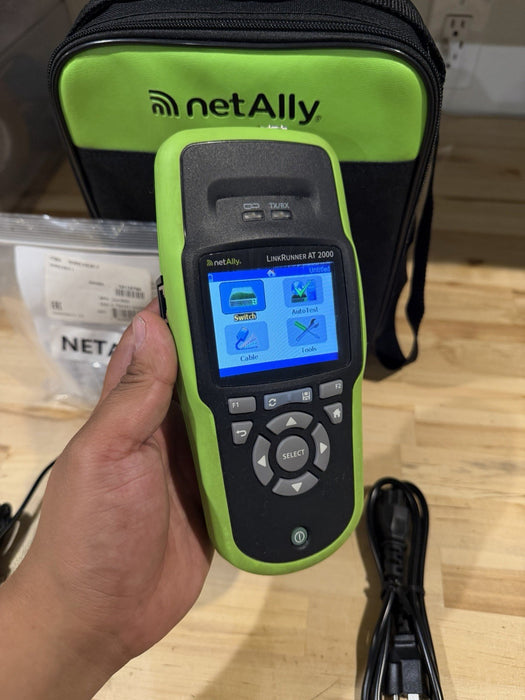 NETALLY LINKRUNNER AT 2000 NETWORK TESTER (LRAT-2000) TESTED